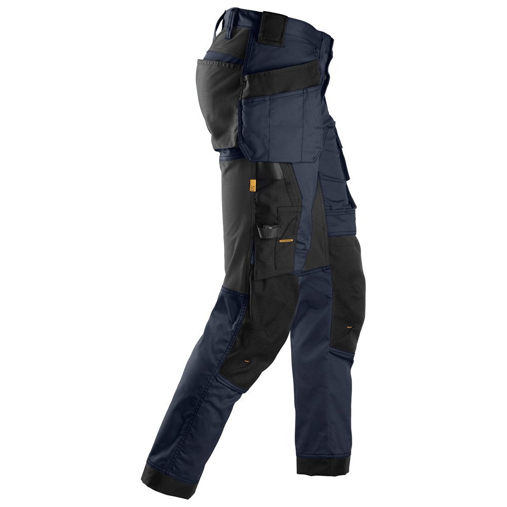 Snickers 6241 AllroundWork, Stretch Work Knee Pad Trousers Holster Pockets Navy Blue