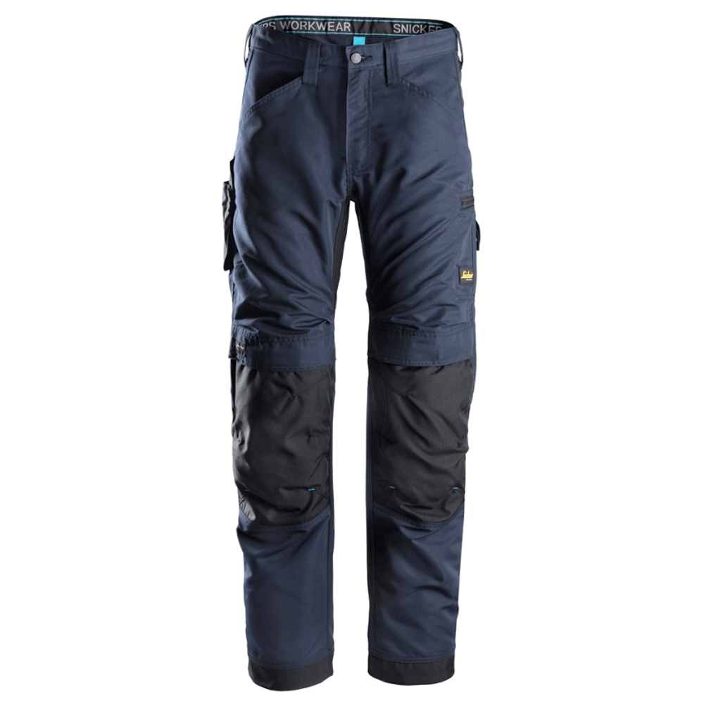 Snickers 6307 LiteWork 37,5® Work Kneepad Trousers Navy Blue