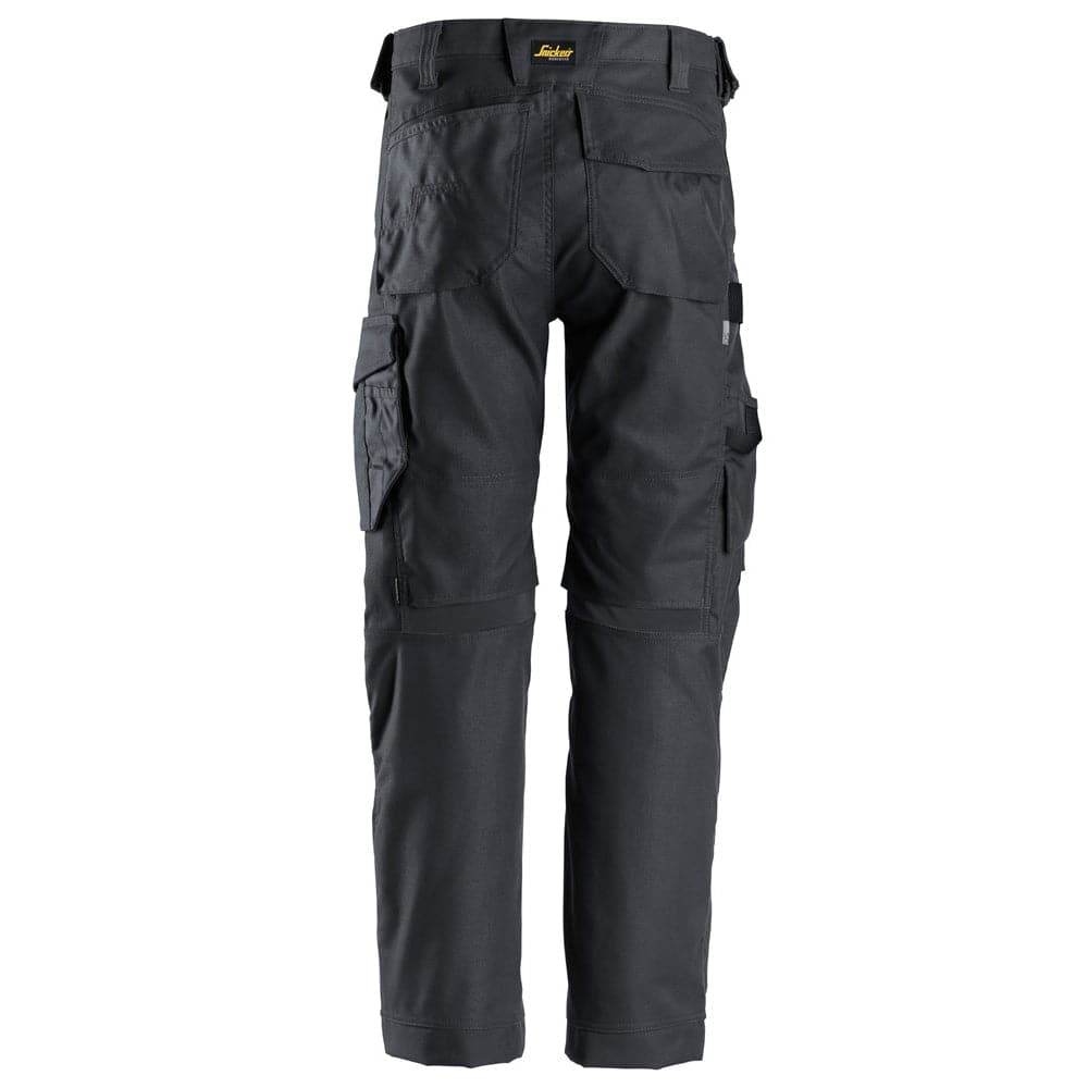 Snickers 6324 AllroundWork, Canvas+ Stretch Work Trousers+ Steel Grey