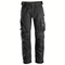 Snickers 6351 AllroundWork, Stretch Loose Fit Work Trousers Black 36" Waist, 32" Leg - Snickers Size 52