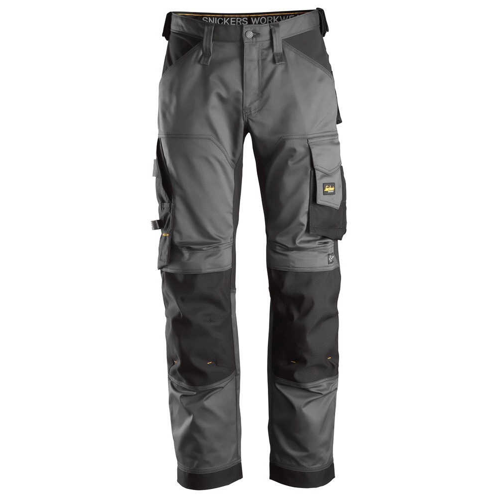 Snickers 6351 AllroundWork, Stretch Loose Fit Work Trousers Steel Grey