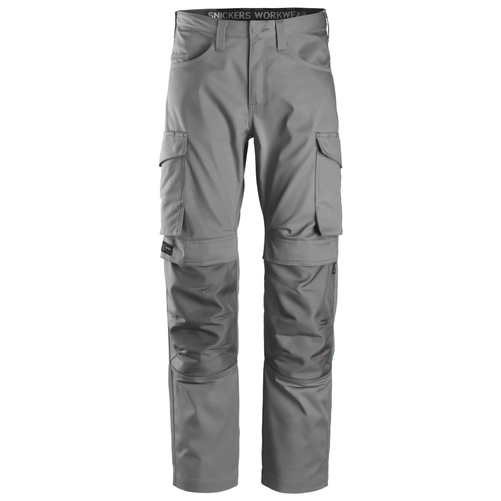 Snickers 6801 Service Trousers + Knee Pockets Grey