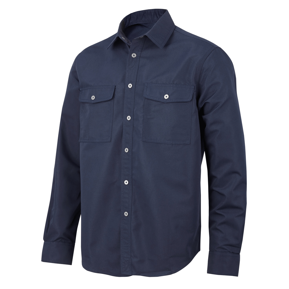 Snickers 8513 LiteWork 37.5® LS Shirt Navy Blue XL