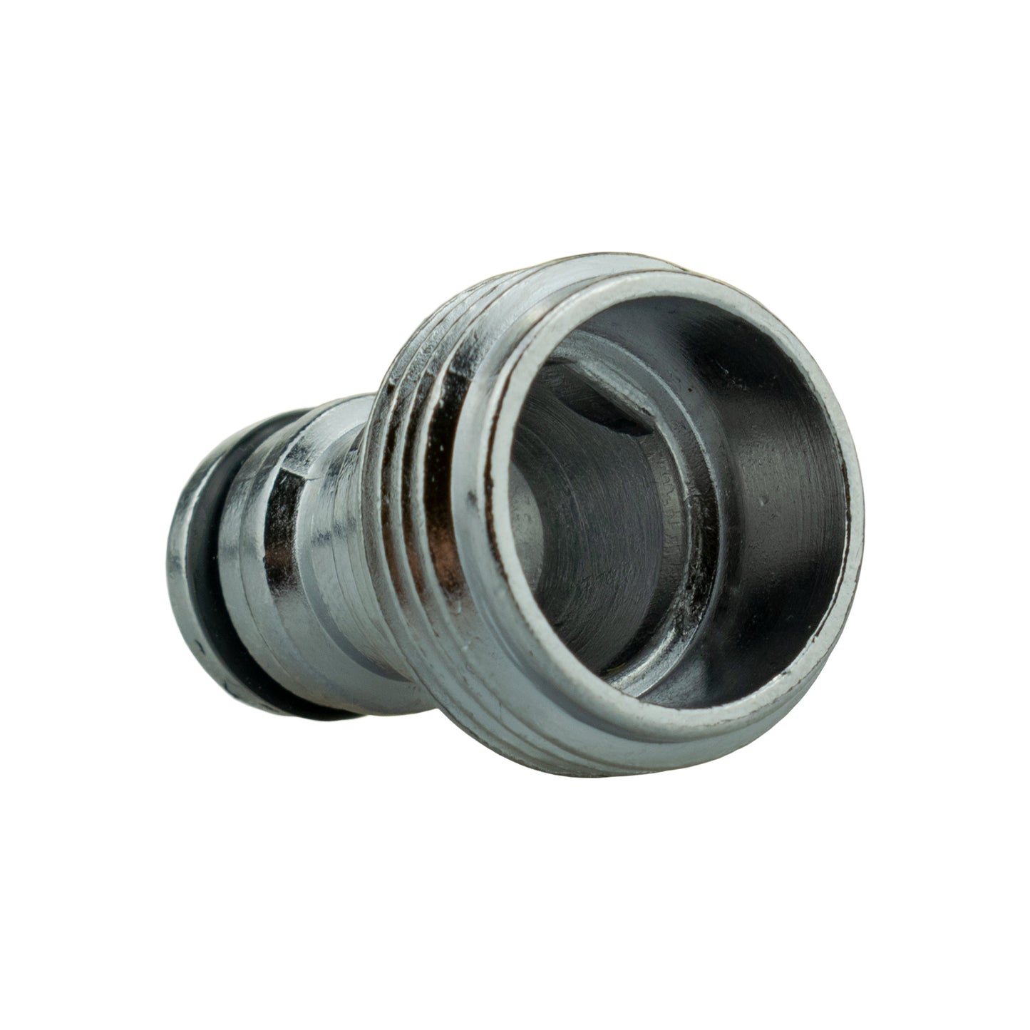 Tap Connector Snap On Male - 3/4" BSPM Brass Nickle Plated