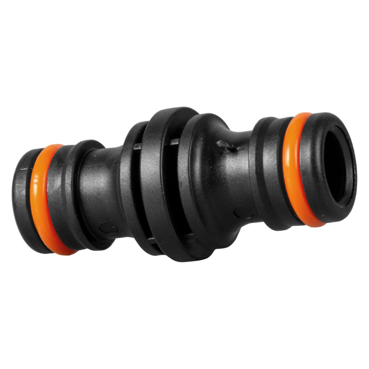 Two Way Connector Male 23mm Black