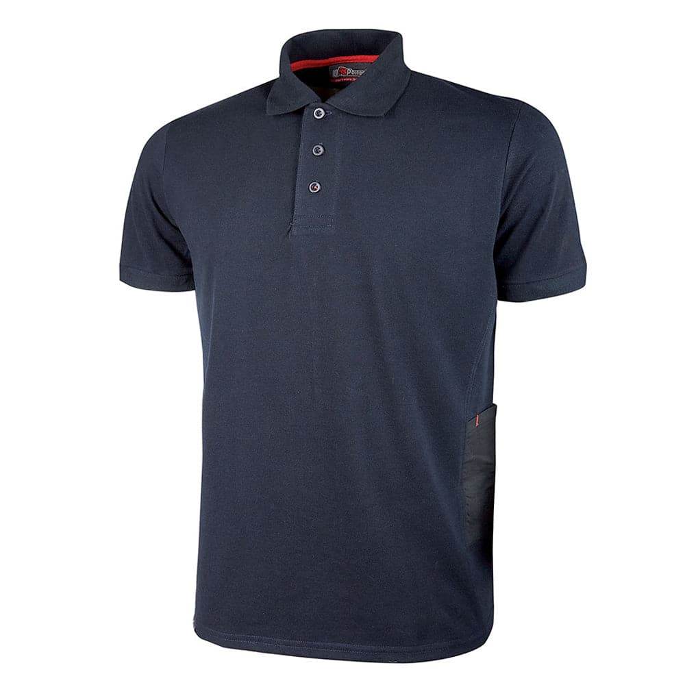 U-Power Gap Short Sleeved Slim Fit Work Polo Shirt