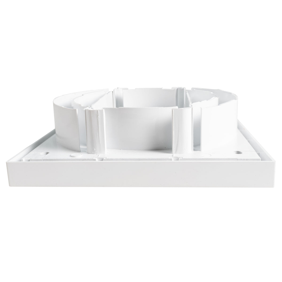 Through Wall Ventilation Kit Louvre Vent VC-KR0153 with White External Vent