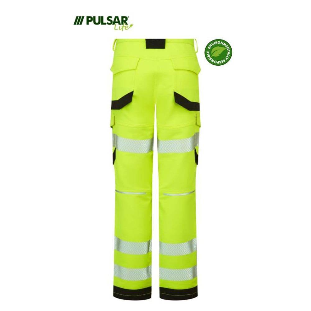 PULSAR® LIFE LFE971 GRS Women's Stretch Hi-Vis Combat Trouser Yellow