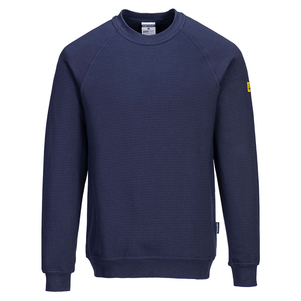 Portwest AS24 Anti-Static ESD Sweatshirt