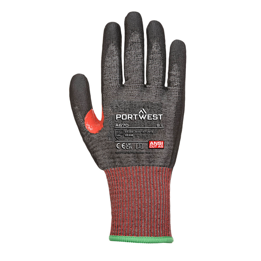 Portwest CS Cut F13 PU Gloves