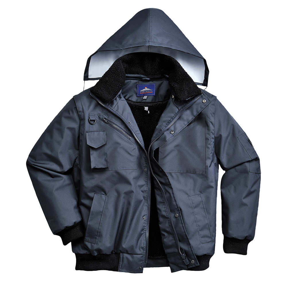 Portwest F465 4-in-1 Waterproof Bomber Jacket