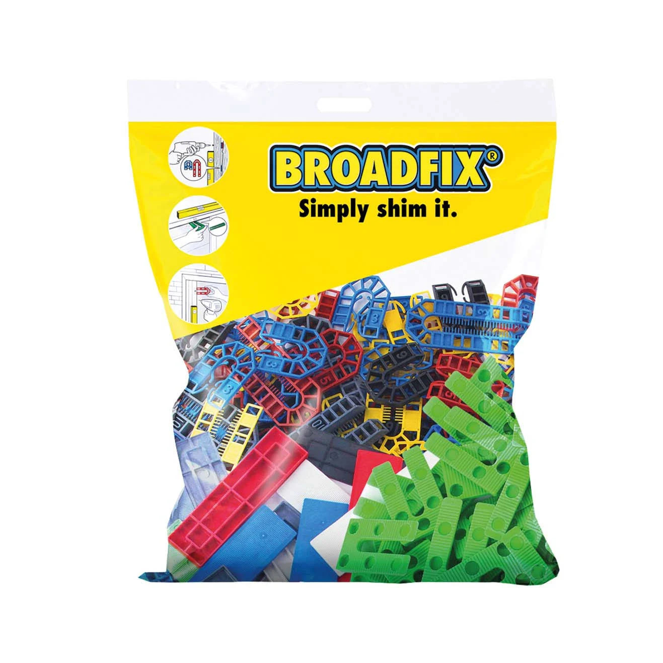 Broadfix Levelling Pack Assorted Shims – 160 Pieces | BFXBAL160