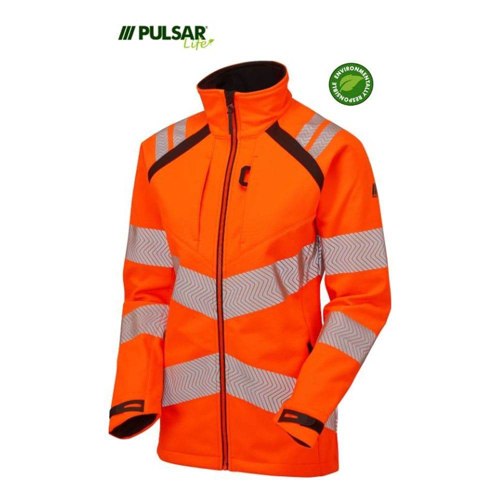 PULSAR® LIFE LFE916 GRS Hi-Vis Softshell Jacket Orange
