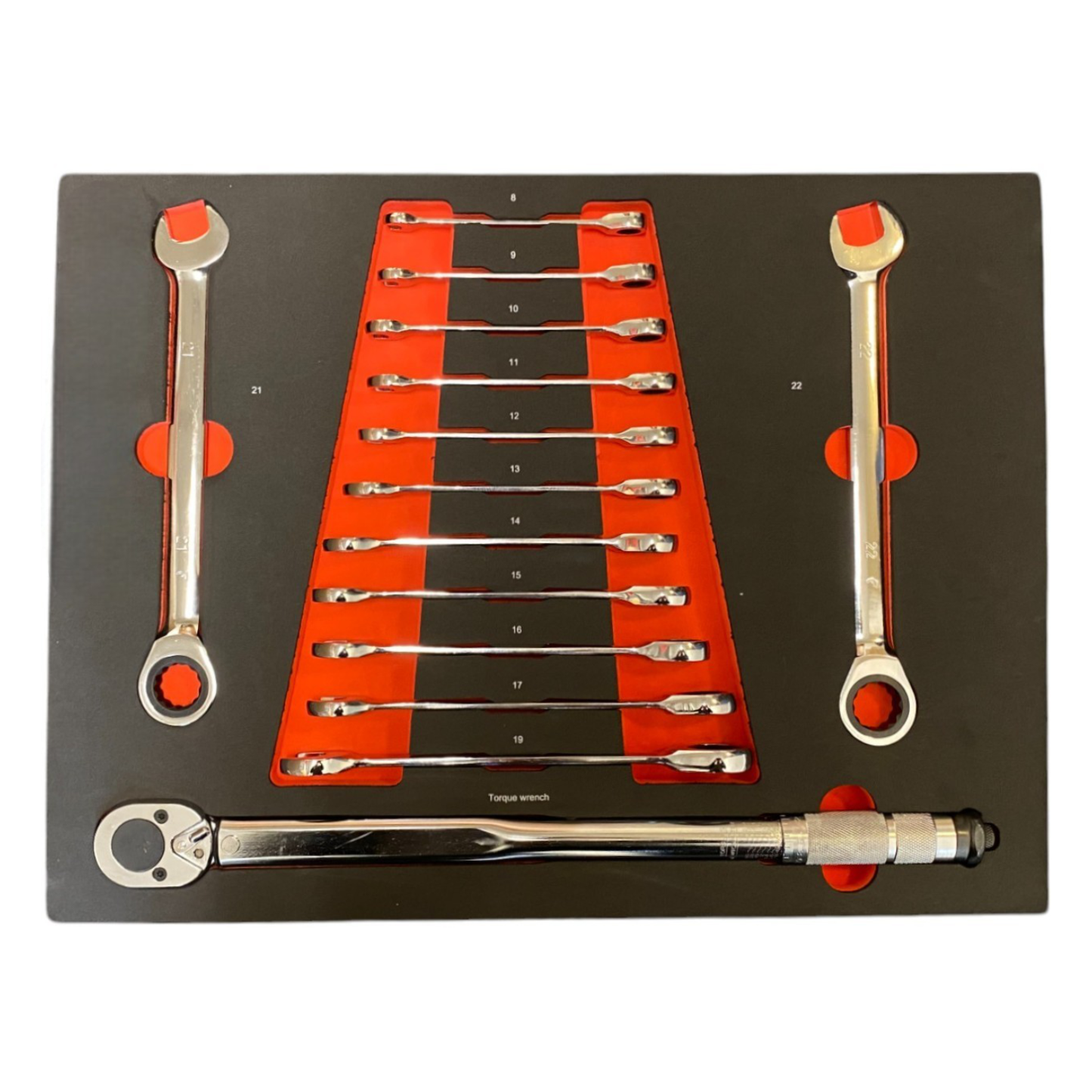 BRUNEL Tools 7 Drawer Caster Mounted Roller Tool Chest Cabinet with 6 Fully Stocked Drawers - 249 Pieces - Black