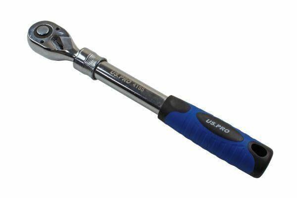 US PRO 1/2" Drive Extendable Ratchet 12" - 18" 310mm - 440mm 4155