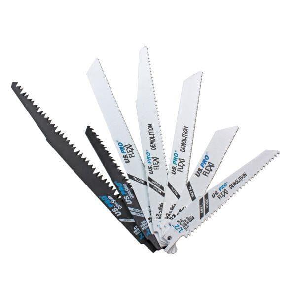 US PRO Tools 20PC Assorted Reciprocating Recip Saw Blades For Wood & Metal 9171