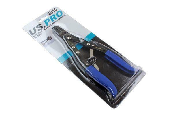 US PRO Tools Motorcycle Brake Piston Removal Pliers 6816