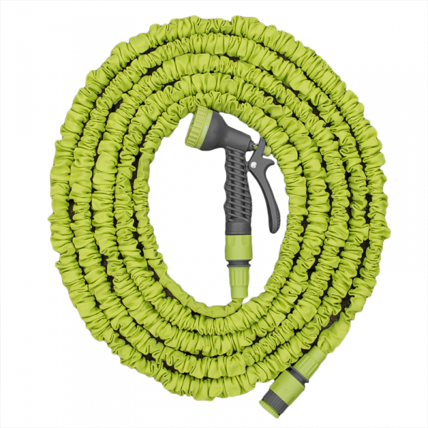 Expanding Trick Hose 15m - 45m Lime