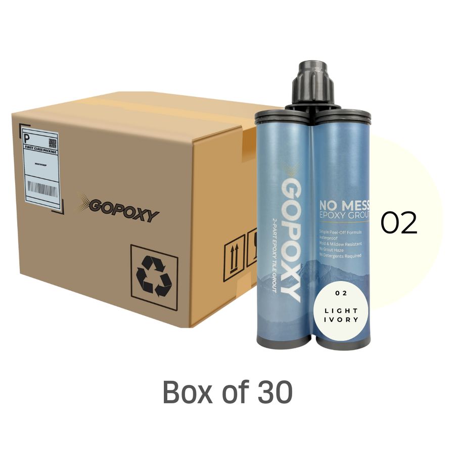 GoPoxy® Epoxy & Poly Grouts | Pre-Mixed, No-Mess Grouting