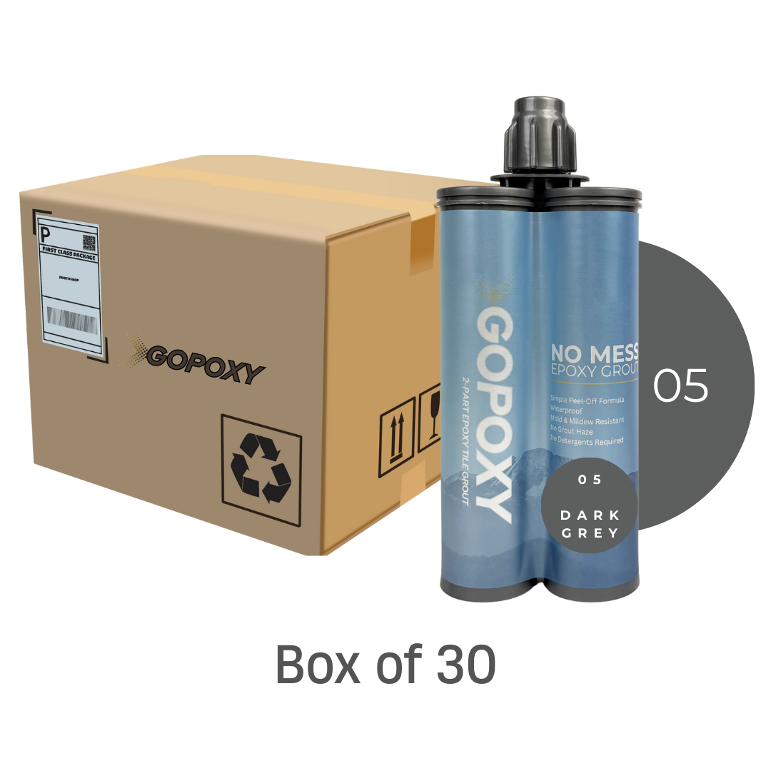 GoPoxy® Epoxy & Poly Grouts | Pre-Mixed, No-Mess Grouting