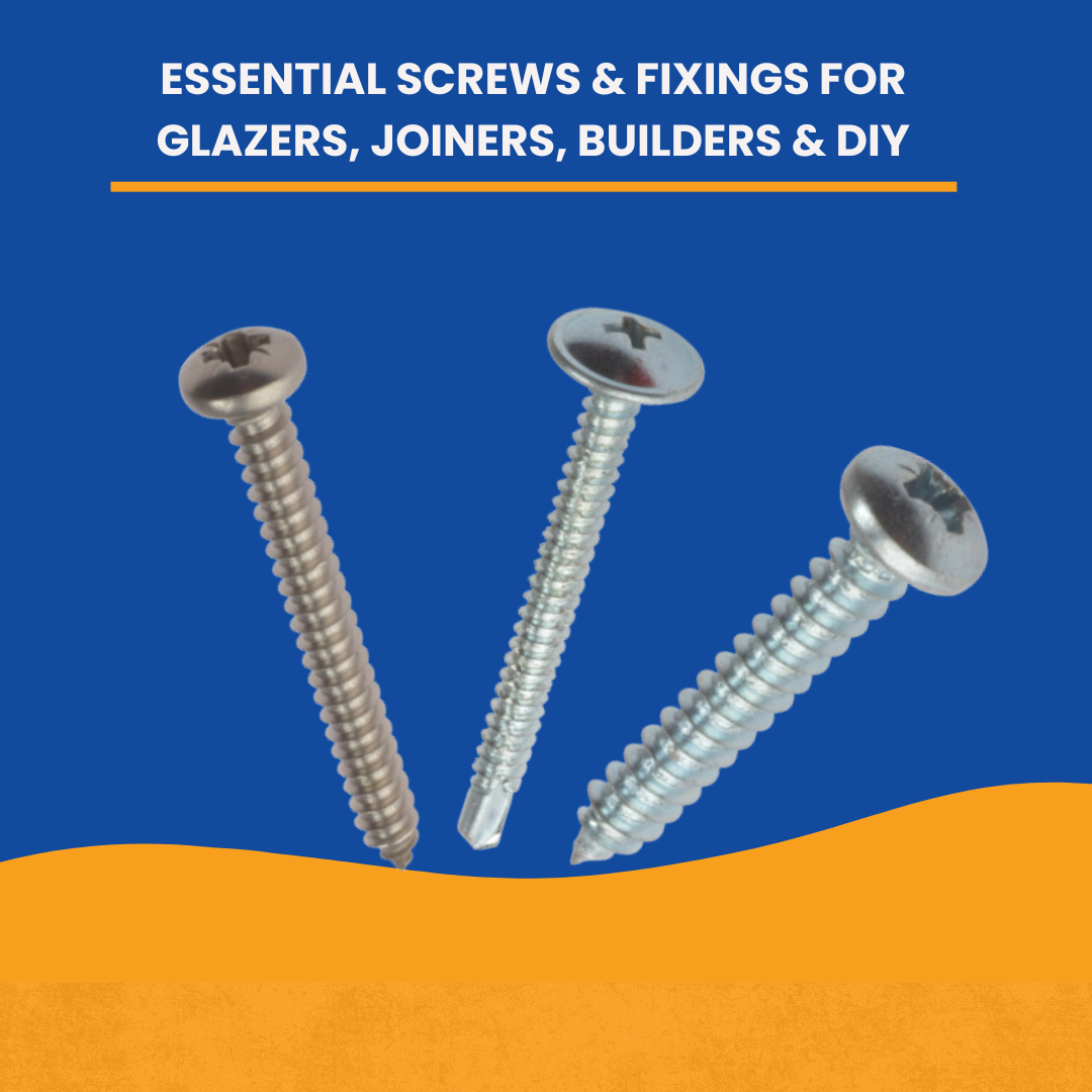 Premium Quality Fixings from Glazing Supplies Direct