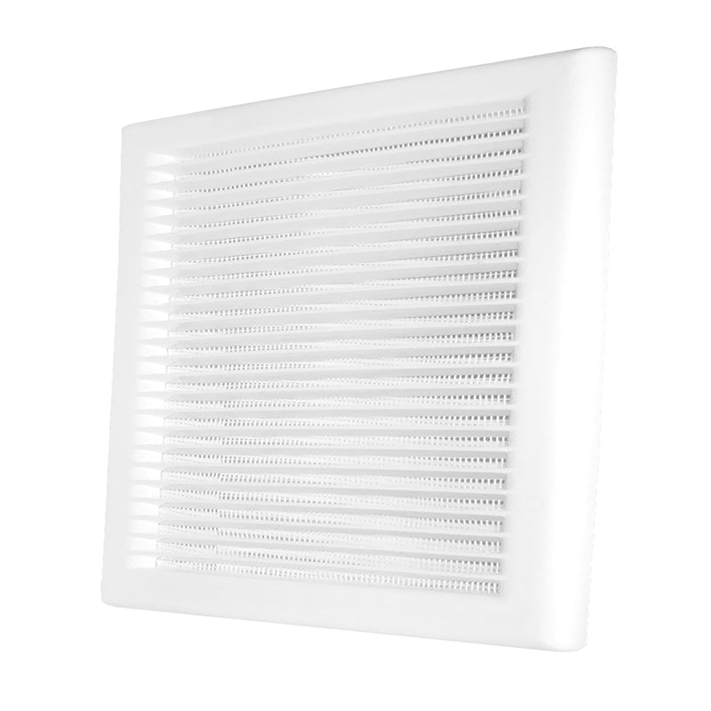 Louvre Vent White DL/100 RW LUX With Fly Mesh