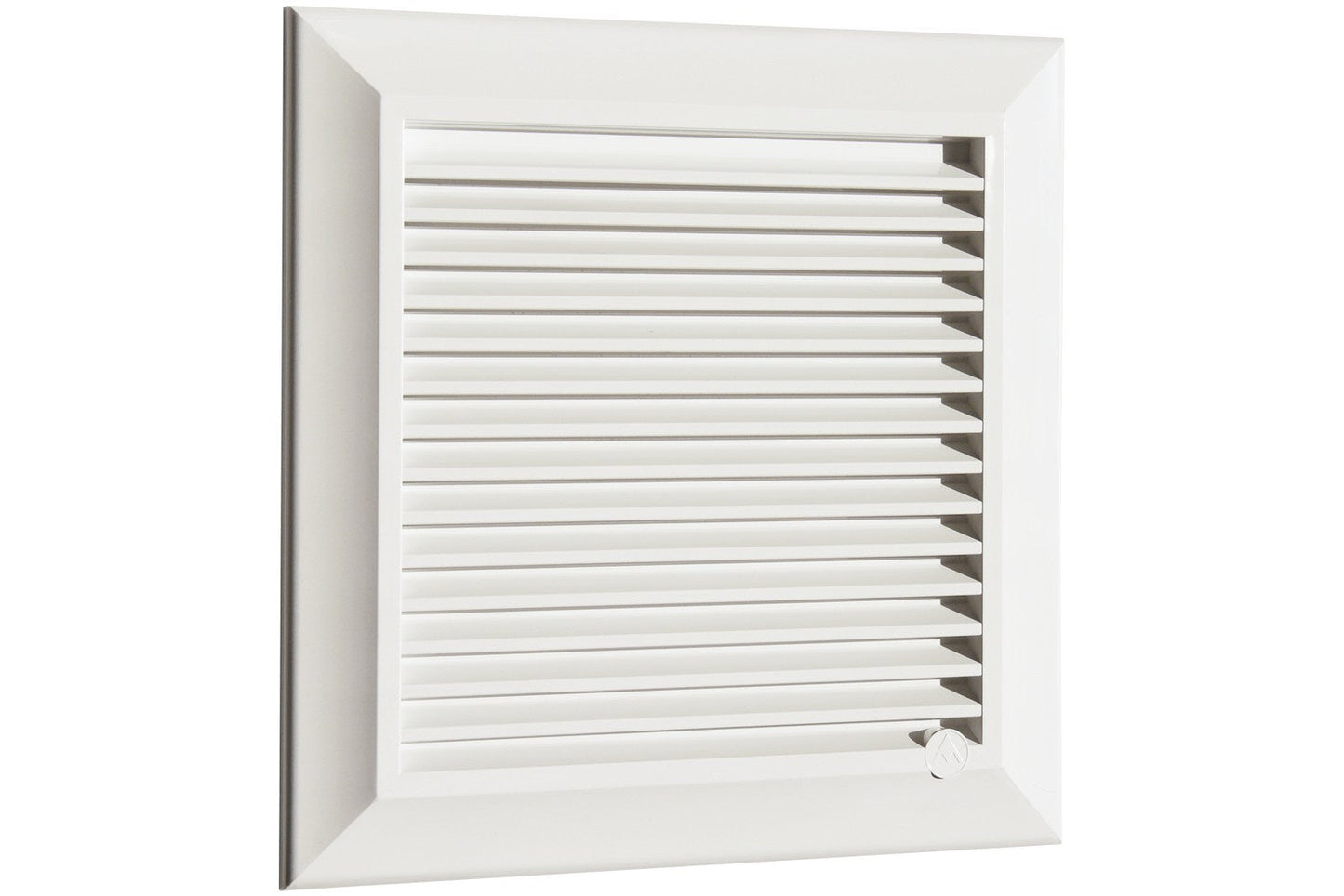 Louvre Vent White Duo Smart 135 fi 100mm With Fly Mesh