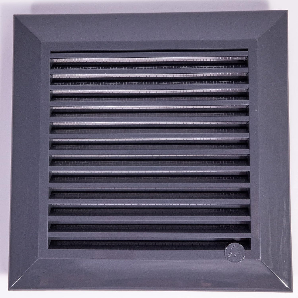Louvre Vent Graphite Duo Smart 135G 135mm With Fly Mesh