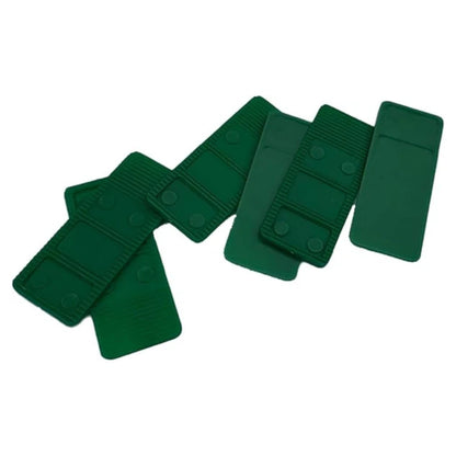 Polypropylene Wedge Packers - 28mm W - Plastic Shims and Packers