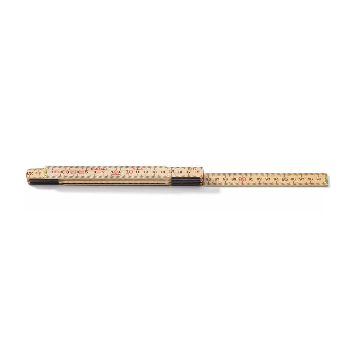 Hultafors Wooden Folding Rule - 2m