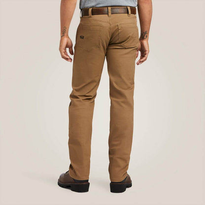 Ariat 10036734 Rebar M7 Slim DuraStretch Made Tough Straight Pant Field Khaki / 31" Waist / 34" Leg