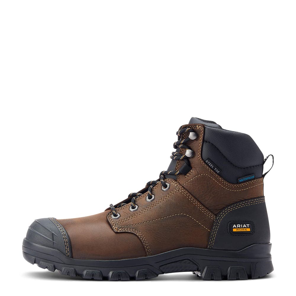 Ariat Treadfast 6" Waterproof Steel Toe Work Safety Boot