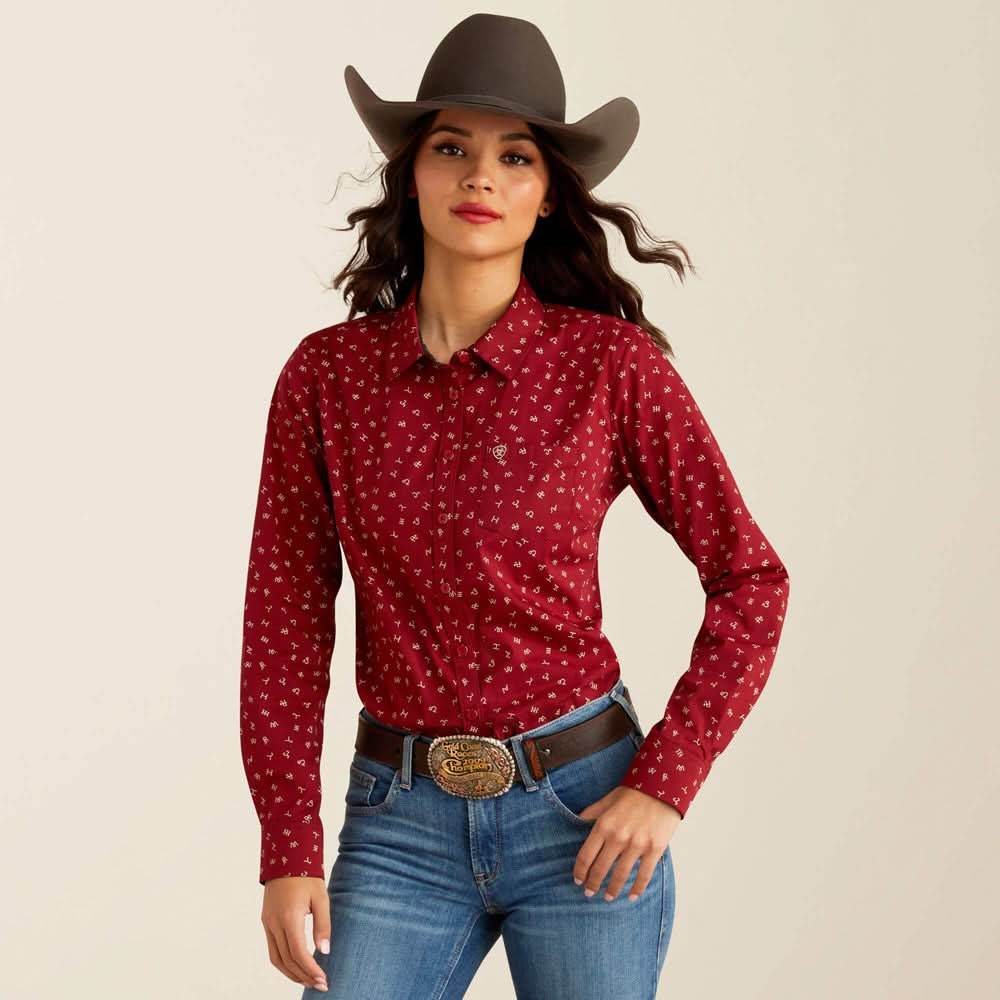 Ariat 10052790 Women's Kirby Stretch Western Shirt