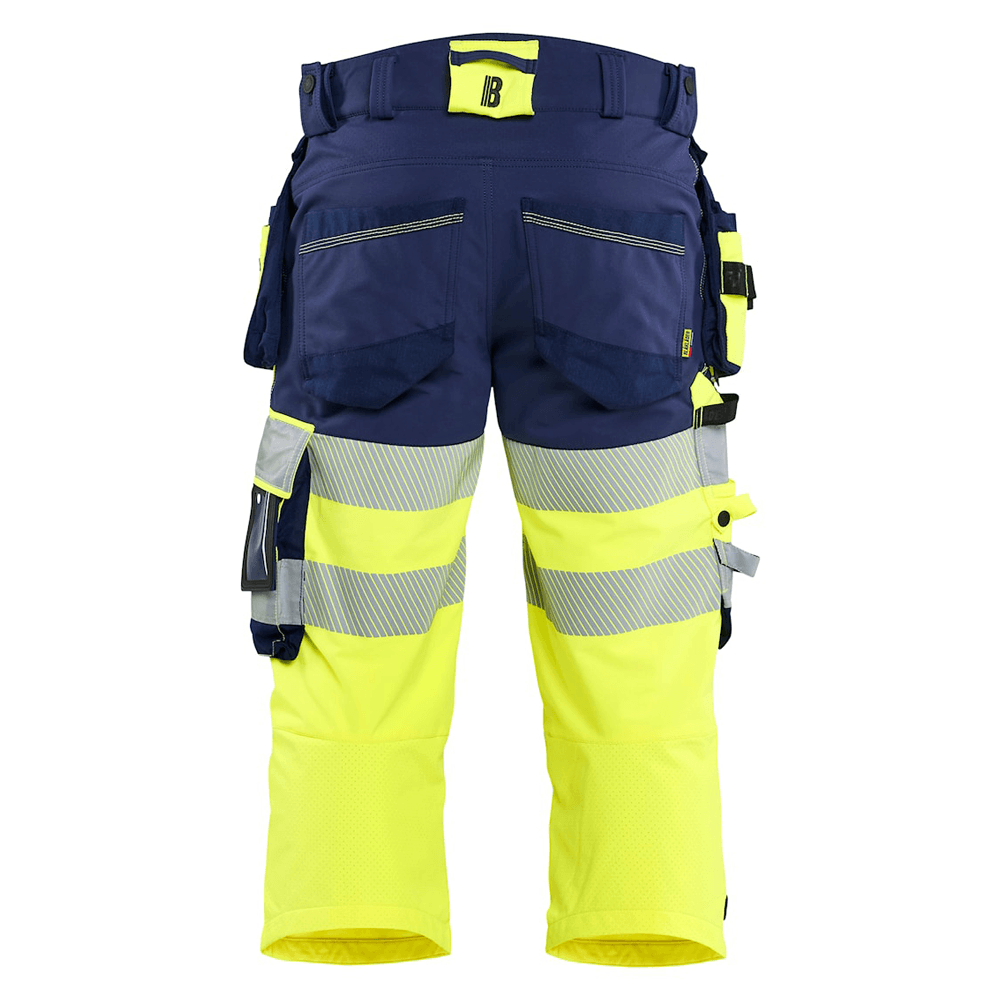 Blaklader 1123 Hi-Vis 4-Way Stretch 3/4 Pirate Trousers