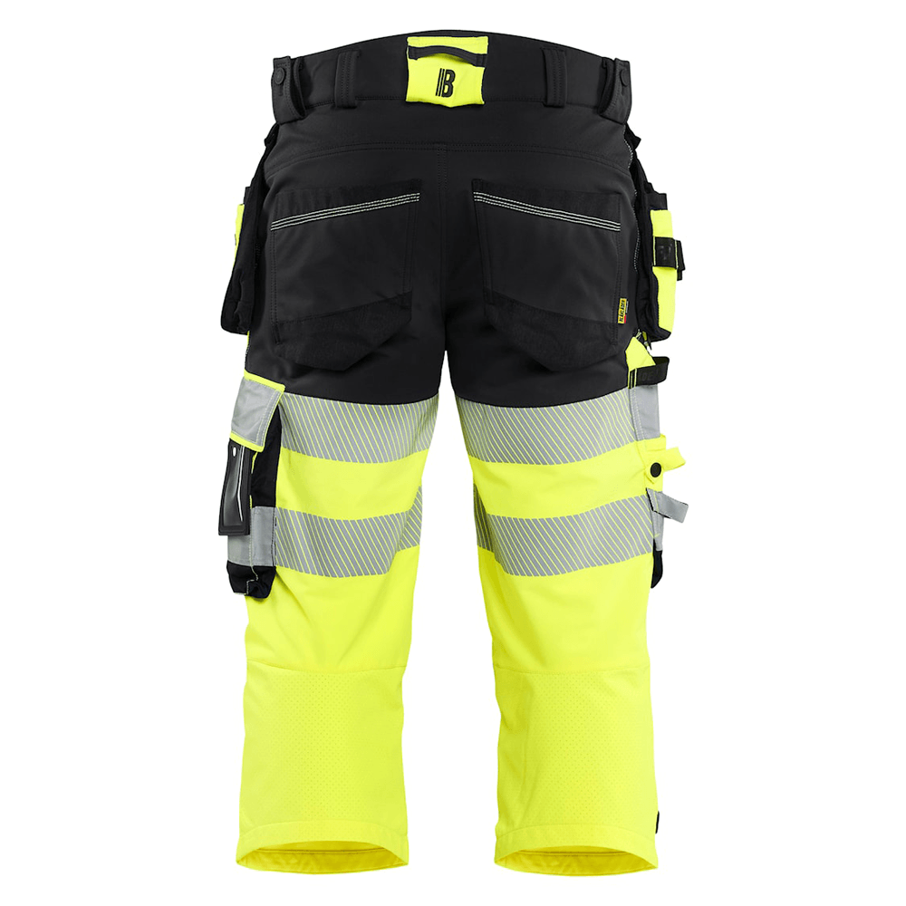 Blaklader 1123 Hi-Vis 4-Way Stretch 3/4 Pirate Trousers