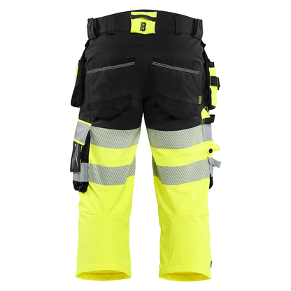 Blaklader 1123 Hi-Vis 4-Way Stretch 3/4 Pirate Trousers