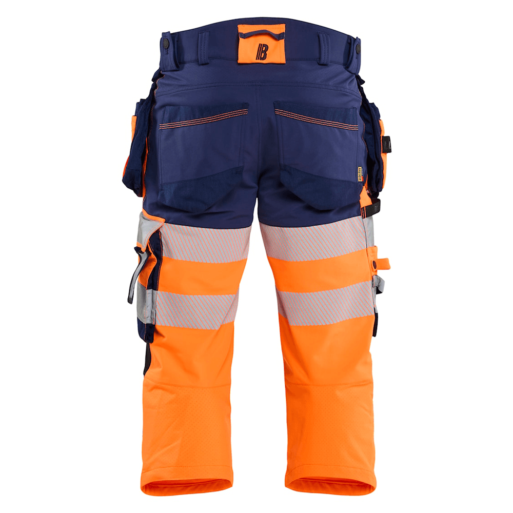 Blaklader 1123 Hi-Vis 4-Way Stretch 3/4 Pirate Trousers