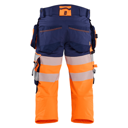 Blaklader 1123 Hi-Vis 4-Way Stretch 3/4 Pirate Trousers