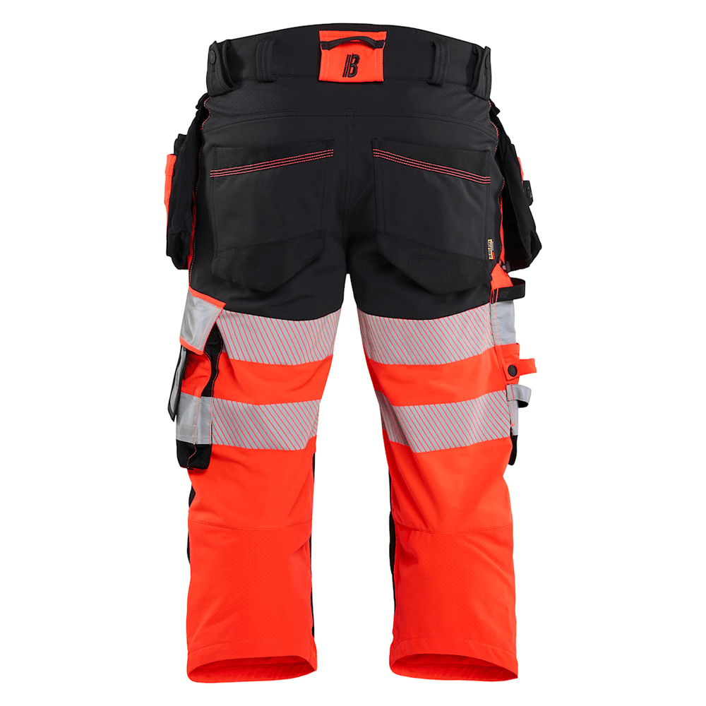 Blaklader 1123 Hi-Vis 4-Way Stretch 3/4 Pirate Trousers
