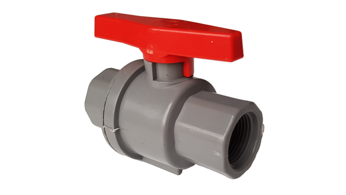 PVC 1.5" BSPF Stopcock