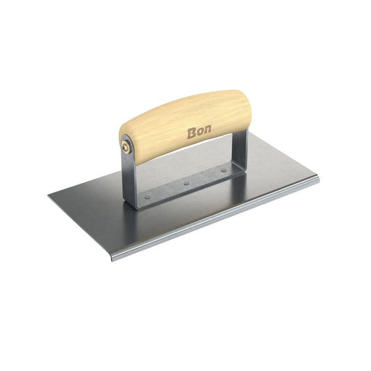 Bon Tool Concrete Highway Edger - Wood Wave Handle