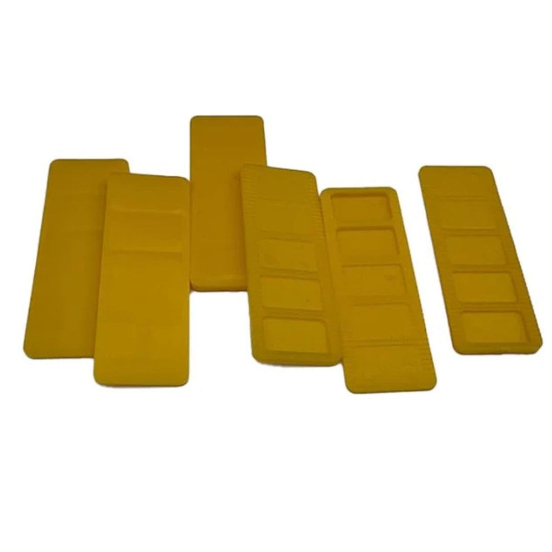 Polypropylene Wedge Packers - 28mm W - Plastic Shims and Packers