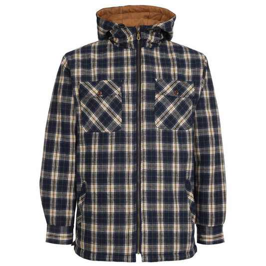 Fort 125 Penarth Fleece Lined Hooded Shirt Jacket