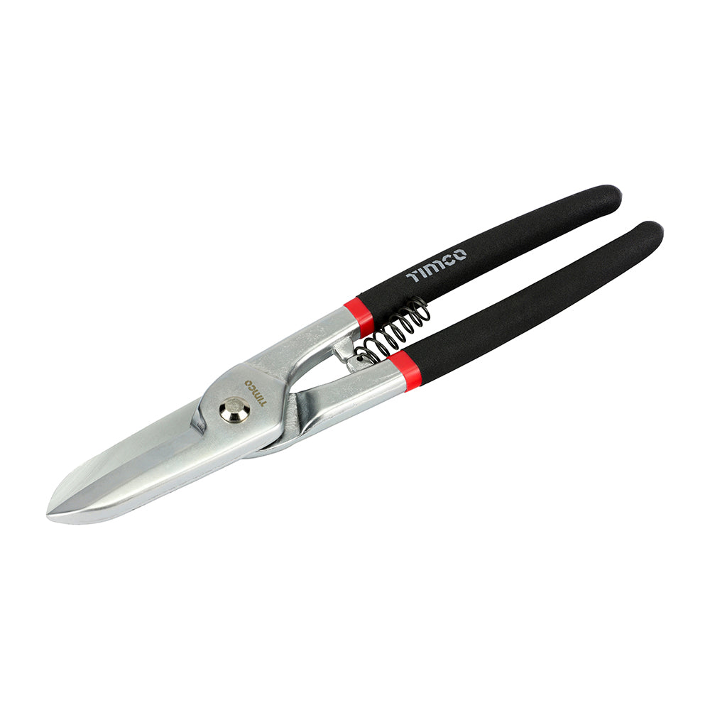 Tin Snips 12" (300mm) – Chrome Vanadium, Anti-Slip Grips