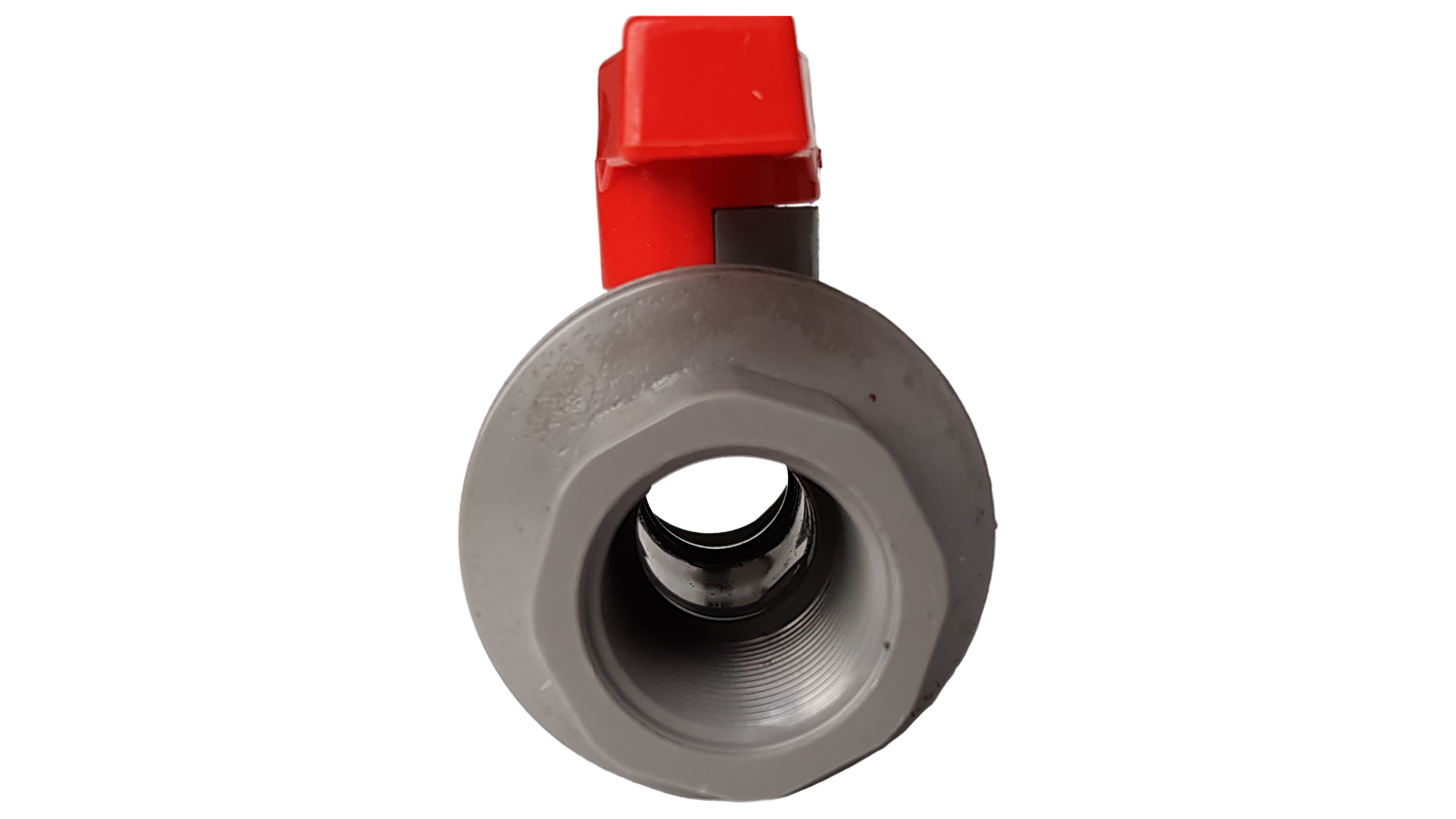 PVC 1.5" BSPF Stopcock