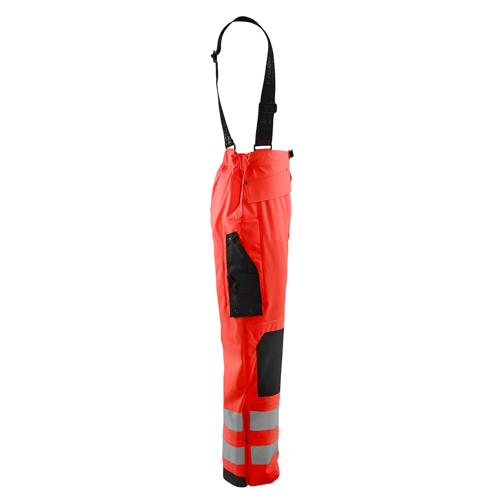 Blaklader 1302 Hi-Vis Waterproof Rain Trousers LEVEL 2