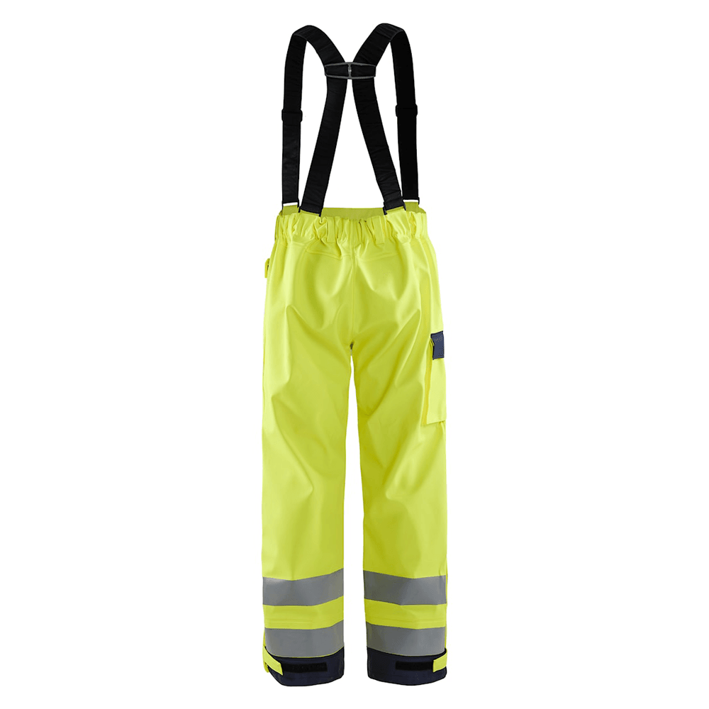 Blaklader 1313 Multinorm Flame Resistant Hi-Vis Rain Trousers Level 2