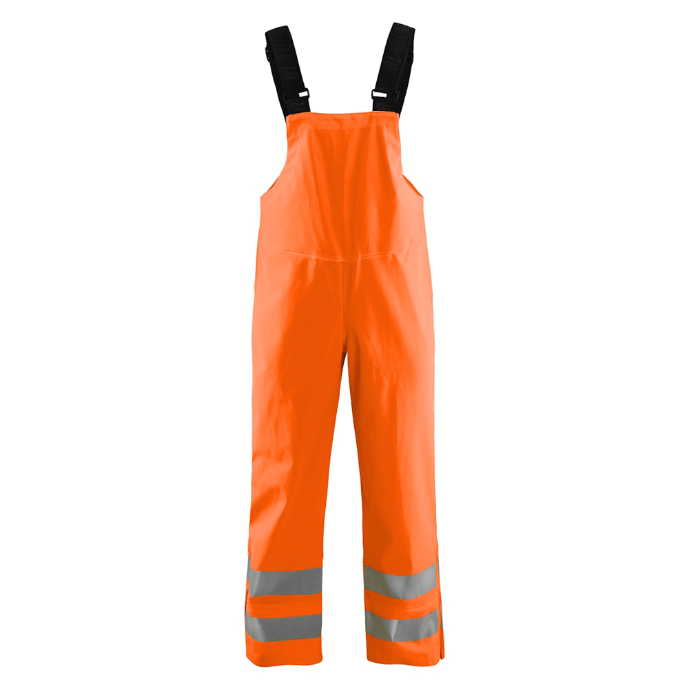 Blaklader 1386 Hi-Vis Waterproof Bib Trousers Level 3