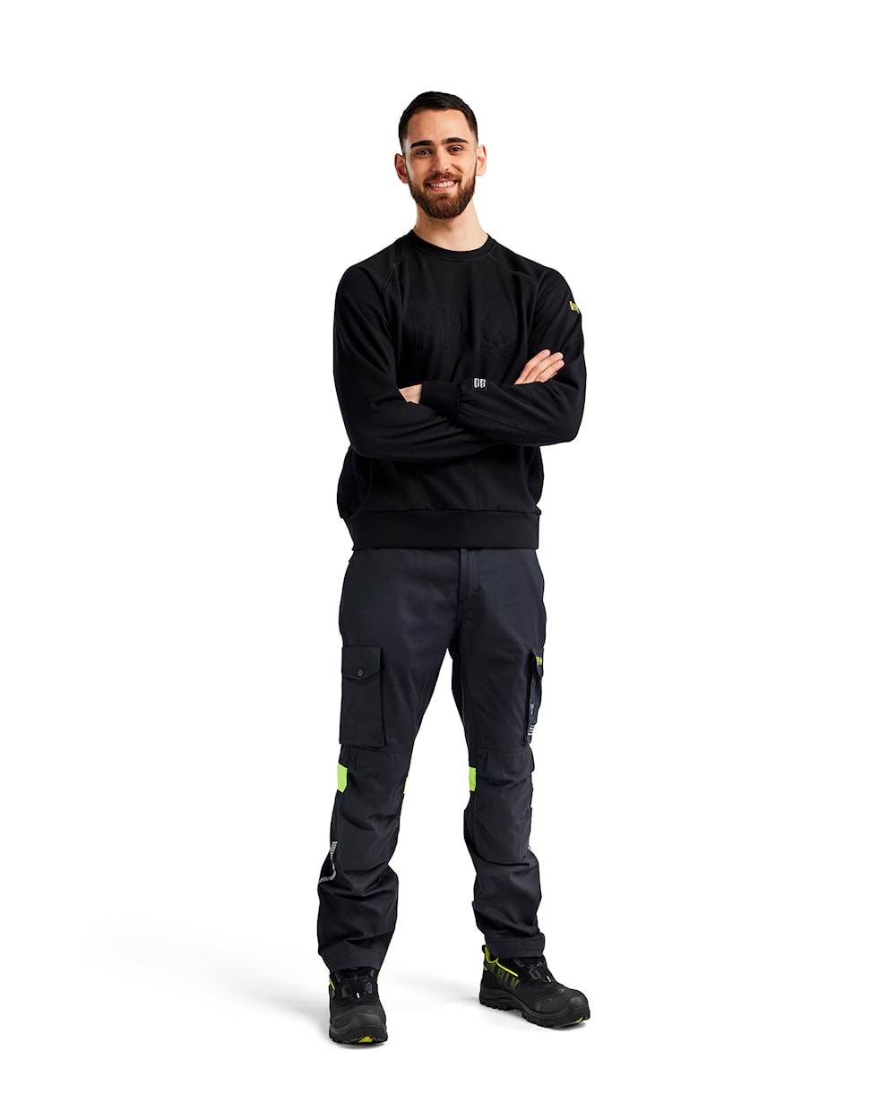 Blaklader 1417 Inherent Water-Repellent Antistatic Flame Resistant Kneepad Trousers