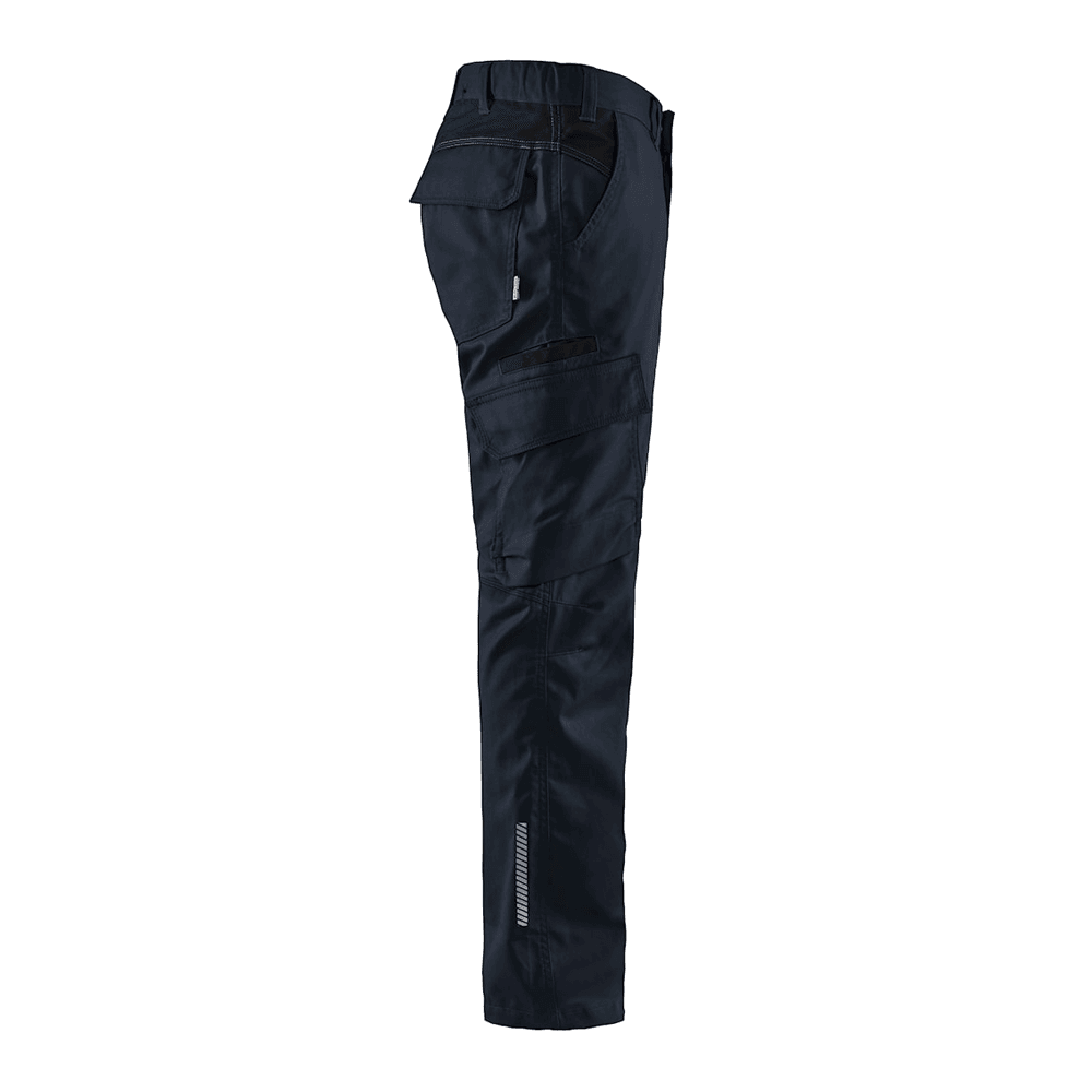 Blaklader 1444 Industry Stretch Trouser Dark Navy/Black